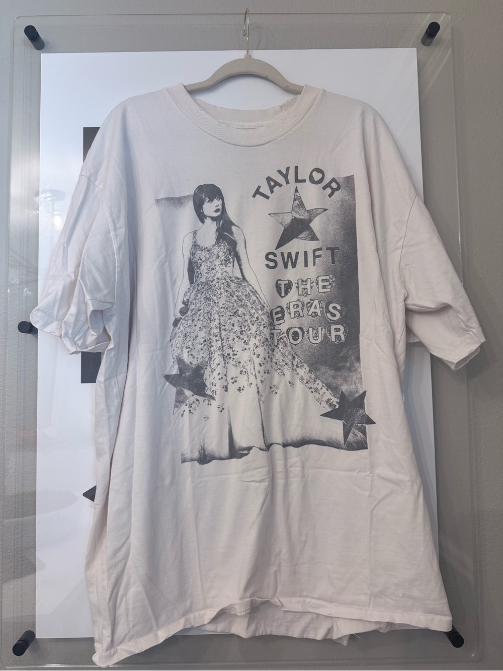 *OFFICIAL FROM TOUR* Taylor Swift White Graphic Eras Tour Tee